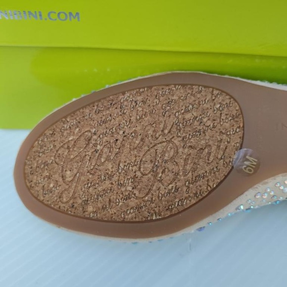 Size 6 Gianni Bini rhinestone studded flats - RR - Picture 7 of 8